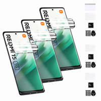 3X Folia ochronna do XIAOMI REDMI 15 5G na ekran hydrożelowa trwała TPU