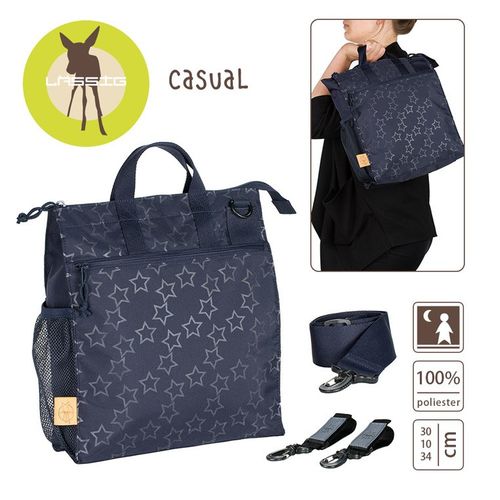 Lassig Casual Label Torba do Wózka Reflective Star navy na Arena.pl