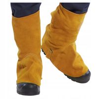 Ochraniacze spawalnicze na buty, nagolenniki skórzane PSW-1610