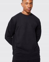 BLUZA CZARNA KLASYCZNA GŁADKA BOOHOOMAN S