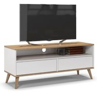 Szafka rtv, stolik pod telewizor, SKAND, 120x40x50 | TYLETEGOTU