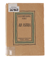 Książka Eliza Orzeszkowa Ad Astra seria Pisma 1950