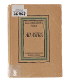 Książka Eliza Orzeszkowa Ad Astra seria Pisma 1950