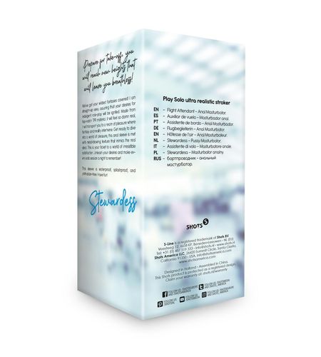 Flight Attendant - Anal Masturbator - Flesh na Arena.pl