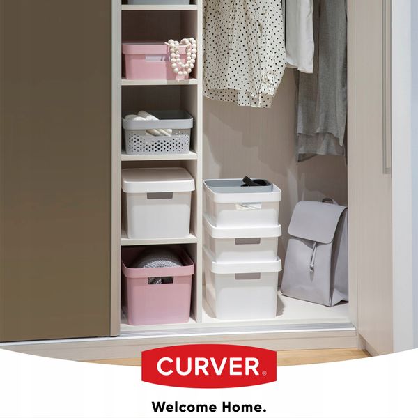 Curver Pojemnik Pudełko Z Pokrywką 11 L Biały zdjęcie 2