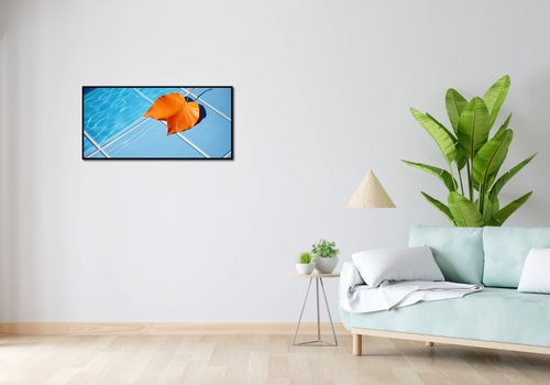 Plakat 91,3x44,5cm Liść przy Wodzie na Arena.pl
