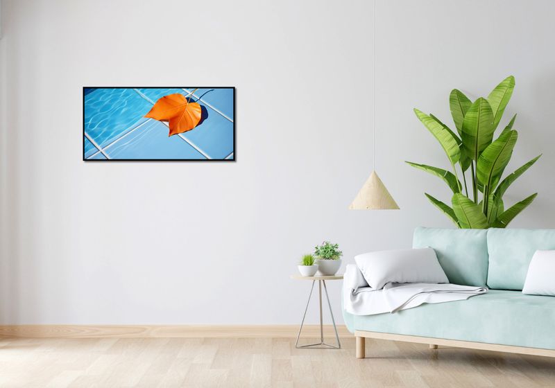 Plakat 91,3x44,5cm Liść przy Wodzie zdjęcie 4