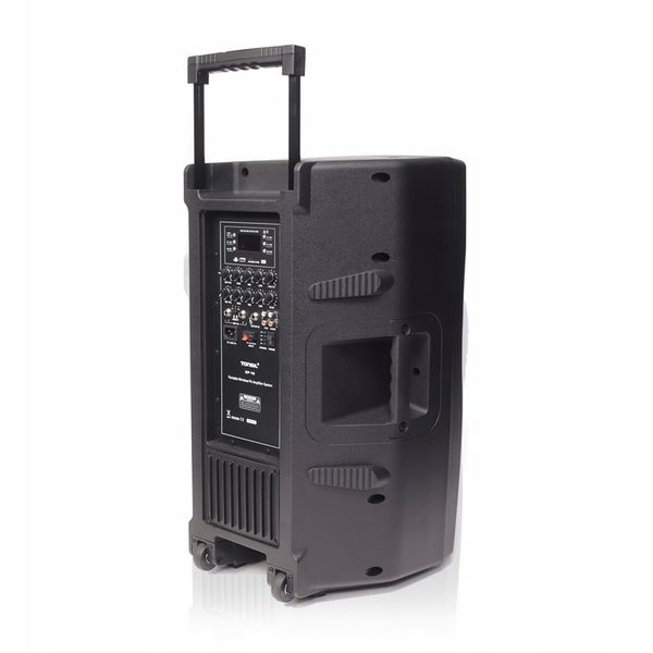 Przenośny Mobilny Głośnik TONSIL ZP 15 + 2 mikrofony bezprzewodowe UHF zdjęcie 5