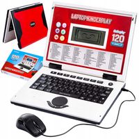 KINDERPLAY LAPTOP EDUKACYJNY DLA DZIECI 120 OPCJI