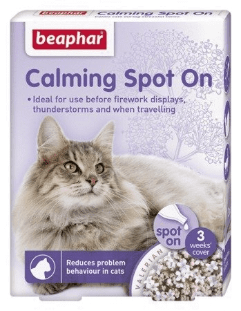 BEAPHAR Calming Spot On Krople Uspokajające Dla Kota 3x0.4ml na Arena.pl