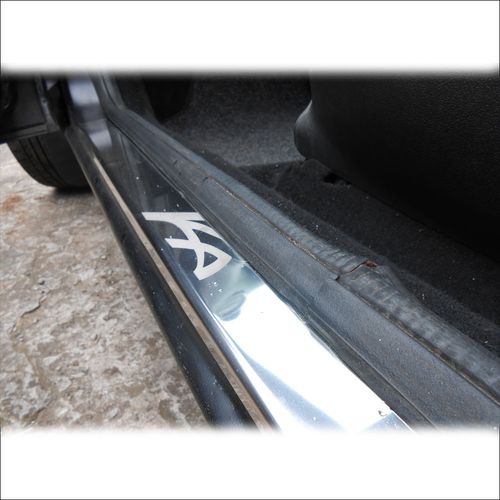 Listwa progowa FORD KA MK1 Stal nierdzewna 304 połysk 2szt na Arena.pl