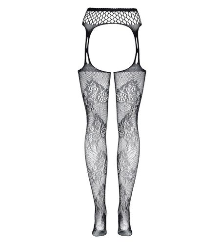 Siateczkowe pończochy z cyrkoniami na Arena.pl