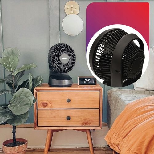 WENTYLATOR WIATRAK BIURKOWY HONEYWELL HTF337 5TRYBÓW CICHA PRACA TIMER na Arena.pl