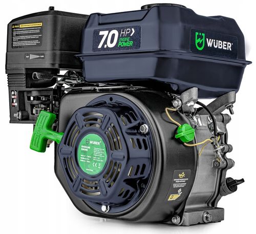 SILNIK SPALINOWY BENZYNOWY ZAGĘSZCZARKI GLEBOGRYZARKI 7KM 19MM OHV + OLEJ na Arena.pl