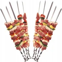 60 CM SZPIKULCE DO SZASZŁYKÓW grill szampury 6szt