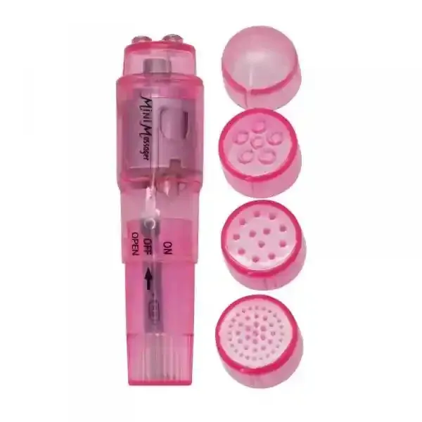 Stymulator-Mini vibratore con punte intercambiabili Timeless 4 Surprises zdjęcie 1
