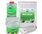 Zestaw BOLL Naprawczy Mata Szklana - Żywica - Szpachlówka