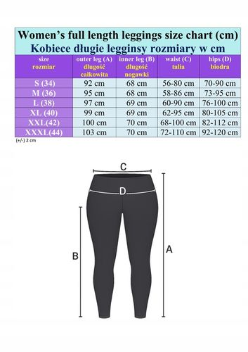 legginsy leginsy getry wyszczuplające damskie bawełna białe S 34 na Arena.pl
