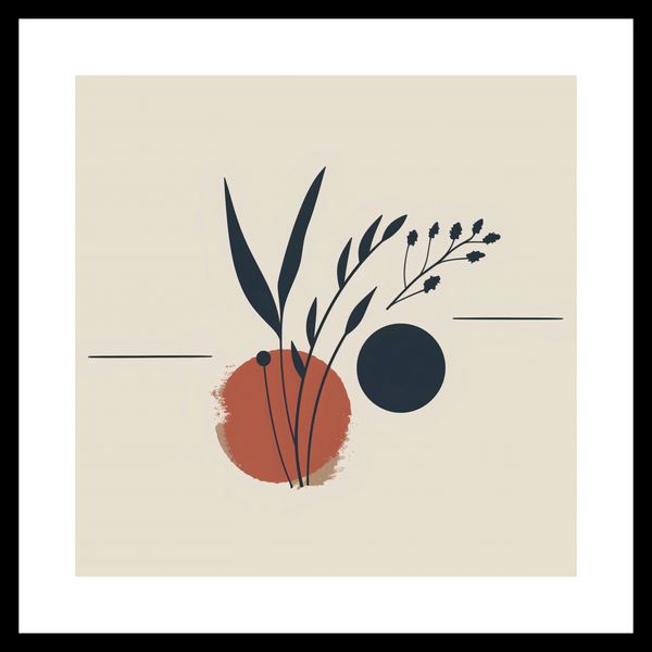 Plakat 40x40cm Botaniczna Barwa zdjęcie 3