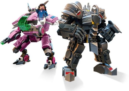 Lego Overwatch D.Va & Reinhardt na Arena.pl