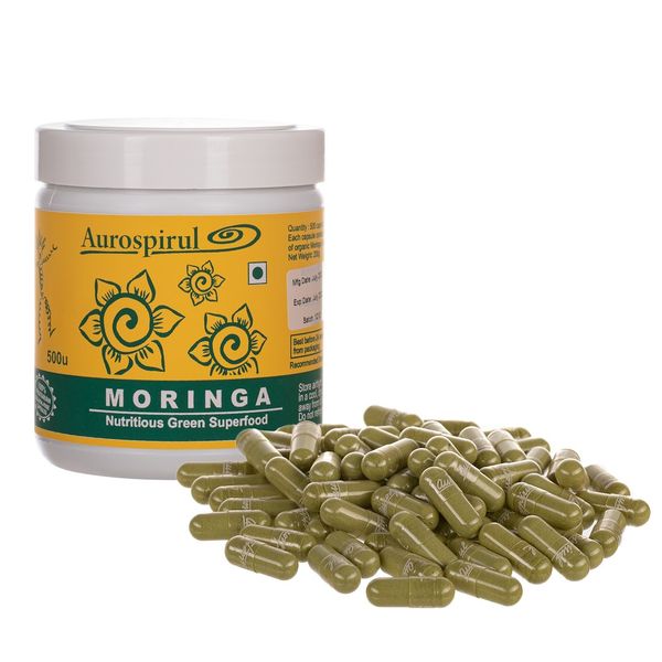 AUROSPIRUL Moringa (500 kaps.) zdjęcie 1