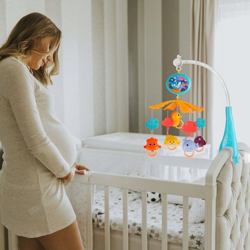 KARUZELA KARUZELKA DO ŁÓŻECZKA Z PROJEKTOREM TIMER POZYTYWKA DLA DZIECKA na Arena.pl