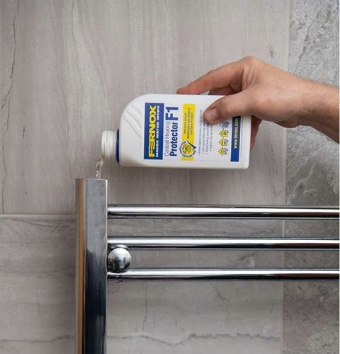 FERNOX F1 Inhibitor Korozji Protector Płyn 500 ml + Tester Analiza Stężenia na Arena.pl