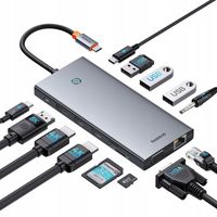 Adapter Baseus BS-OH119 HUB USB-C do 13 Portów