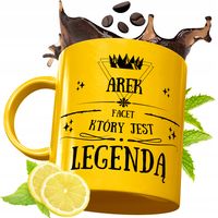 Złoty Kubek Premium Dla Arka Na Urodziny Na Prezent Z Nadrukiem Z Nadrukiem