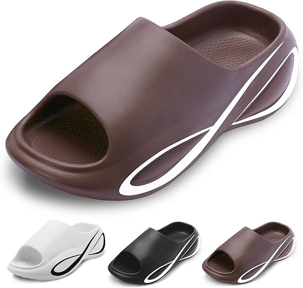 Sandały Klapki unisex materiał EVA brązowe rozmiar 40-41 zdjęcie 1