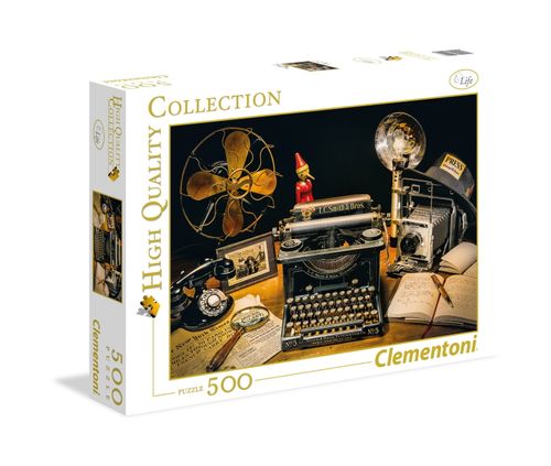PUZZLE 500 CLEMENTONI THE TYPEWRITER 35040 na Arena.pl