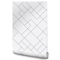 TAPETA DO SALONU NOWOCZESNY WZÓR GEOMETRYCZNY NA ŚCIANĘ DO BIURA