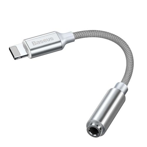 Adapter Audio Baseus L3.5 Lightning Do Mini Jack 3,5Mm, Dac (Biały) na Arena.pl