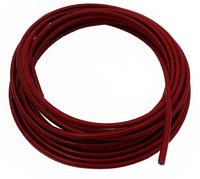 Wąż hamulcowy teflonowy 1/8" DN3,2mm, oplot stalowy kolor CZERWONY