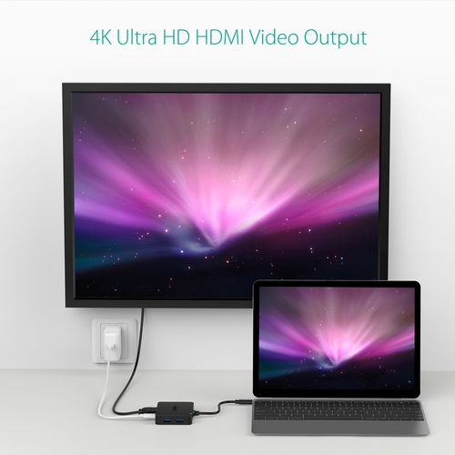 AUKEY CB-C58 HUB USB-C PC | 4k HDMI | 4xUSB 3.0 na Arena.pl