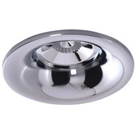 Podtynkowe oczko sufitowe Adamo AZ1481 Azzardo do kuchni czarny chrom