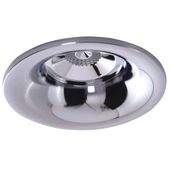 Podtynkowe oczko sufitowe Adamo AZ1481 Azzardo do kuchni czarny chrom