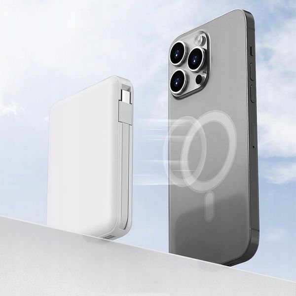 10000MAH MAGNETYCZNA MAGSAFE POWER BANK USB-C SZYBKIE ŁADOWANIE DLA IPHONE zdjęcie 8