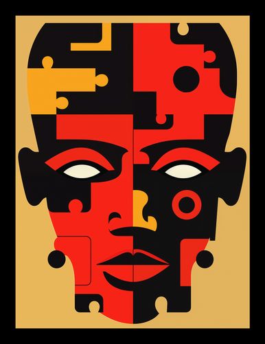 Plakat 15x20cm Puzzle Tożsamości na Arena.pl