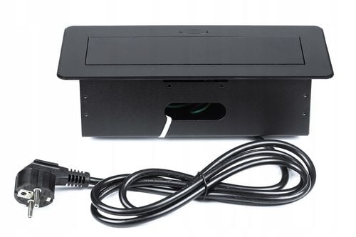 GNIAZDO CHOWANE W BLAT NABLATOWE GNIAZDKO + 2 USB na Arena.pl