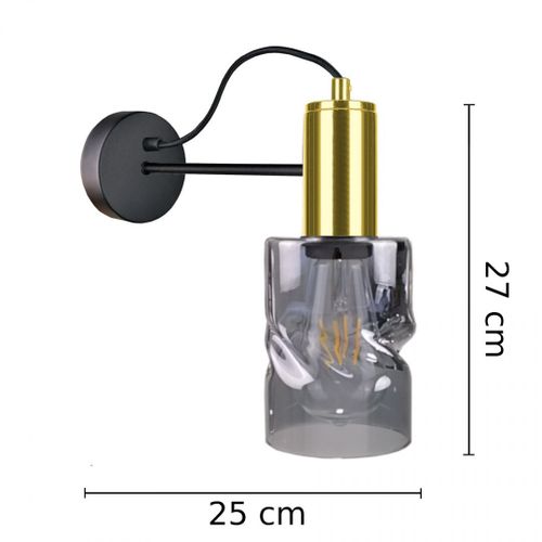 Kinkiet 1xE27 INGER BLACK/GOLD na Arena.pl