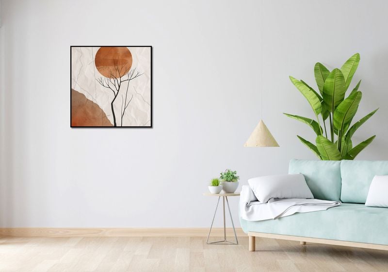 Plakat 70x70cm Surowość Pustyni zdjęcie 4