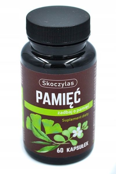 SKOCZYLAS Pamięć Zadbaj O Pamięć 60caps BACOPA zdjęcie 3