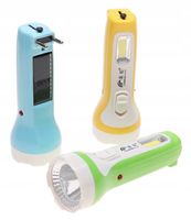 LATARKA SOLARNA Akumulatorowa Ładowana COB LED 1W SOLAR 0735