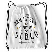 Plecak Sportowy Szkolny Akwarysty Worek Torba Z Nadrukiem Ze Zdjęciem