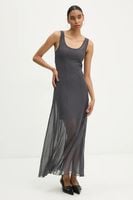 Sukienka Gestuz szary, maxi, dopasowany, 10909463 S