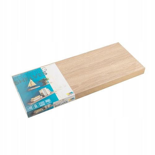 Półka ścienna samowisząca - FS 118x23 Dąb sonoma na Arena.pl