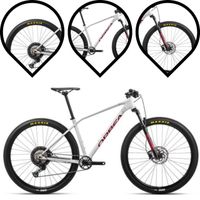 Rower górski MTB Orbea Alma H30 rozmiar XL burgundowo  biały koło 29