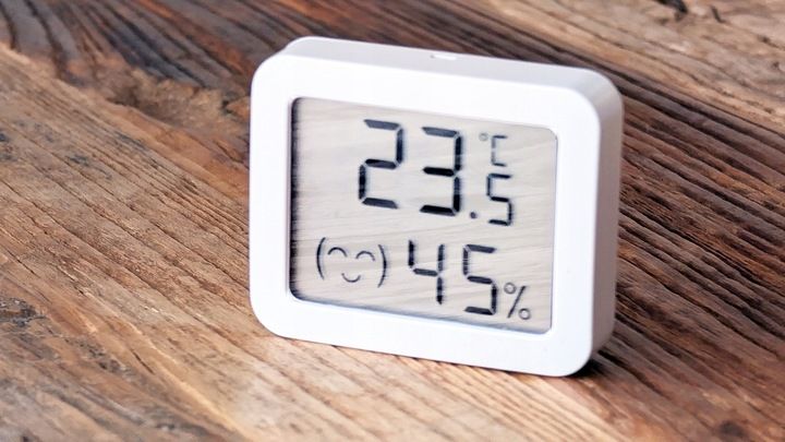Najmniejszy Czujnik Sensor Temperatury Wilgotności LCD Zigbee Tuya #Export zdjęcie 6