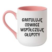 Elegant Biało-Różowy 330 ml